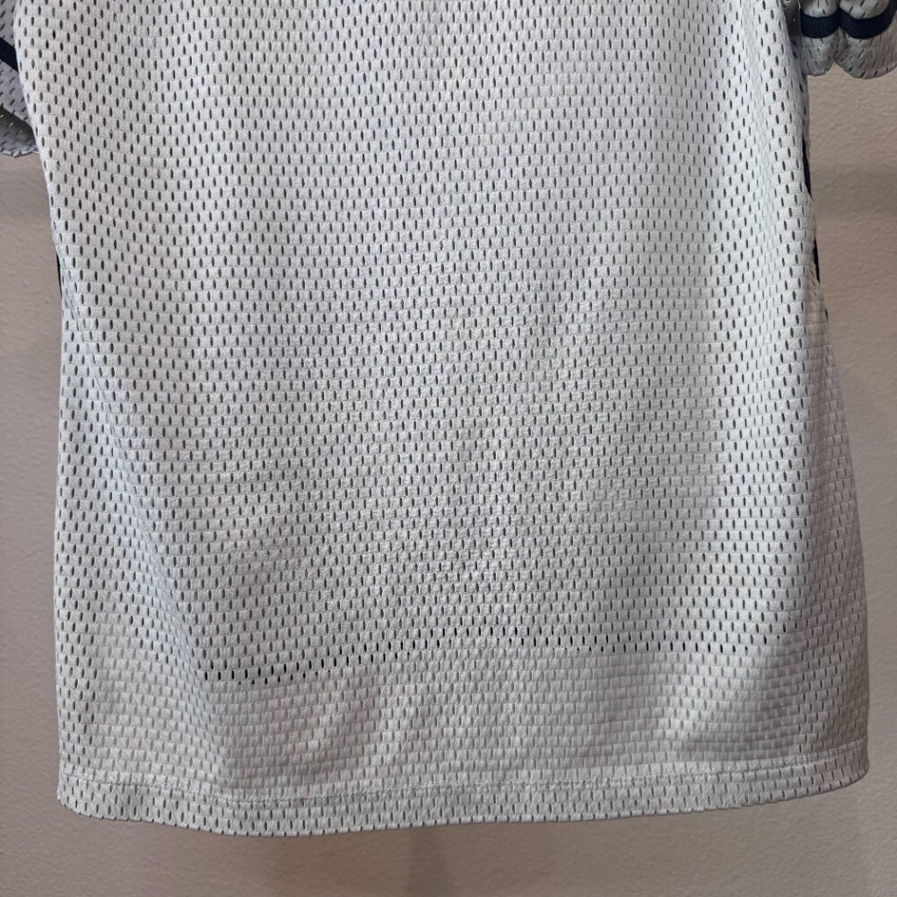 Nike Sportswear Mesh Jersey Top Light Bone Black | Style 893673-072 | Size Small - Picture 12 of 16